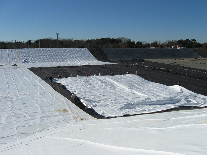 土工膜施工案例