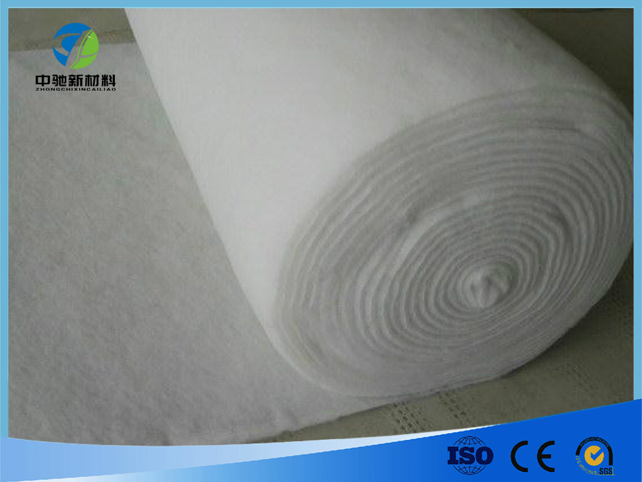 长丝烧毛土工布