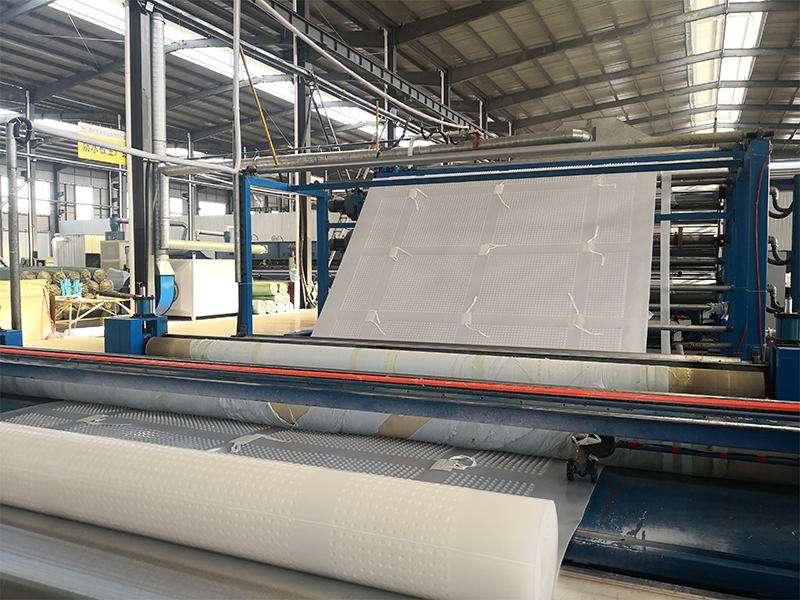 蜂窝式防水板生产