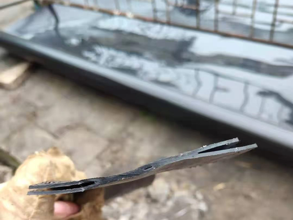 土工膜施工现场